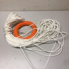 Кольцо плавучее спасательное с линем