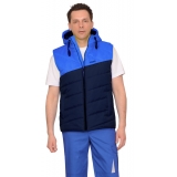 Жилет "ЭЛЬБРУС" синий с васильковым