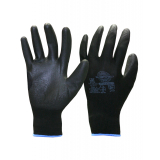 Перчатки "Нейп Пол-Ч" (нейлон с полиуретаном, цвет черный)