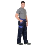 Брюки "КАРАТ" т.синие