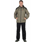 Куртка "Спринтер" муж.олив.с черн. д/с
