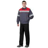 Куртка "Мегион" 80% х/б, 20% п/э, антистатическая нить