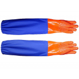 Перчатки рыбообработчика с нарукавниками ПВХ