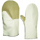 Рукавицы х/б с брезентовым наладонником